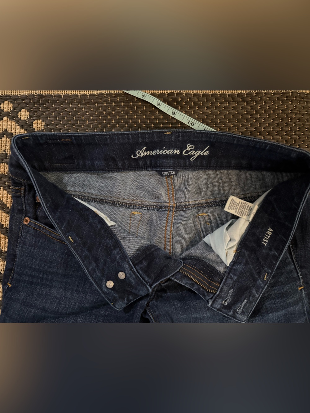 American Eagle Outfitters Dark Indigo Bootcut Jeans - Picture 4 of 5
